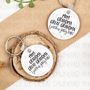 Mom, Grandma, Great-grandma - Getting Better - SVG Digital Download - Etsy