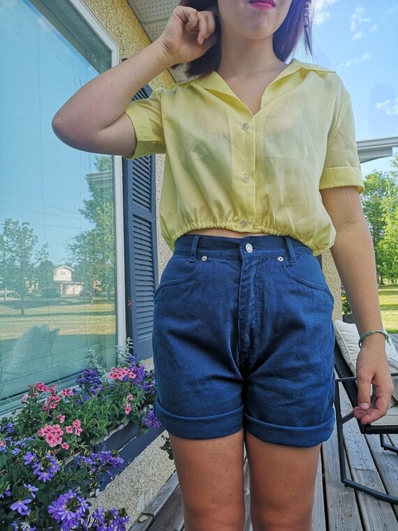 High waisted shorts clearance etsy