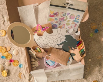 Happy Box Meerjungfrau: DIY-Kit Bastelspass für Kinder