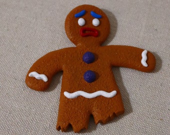 Gingerbread Man refrigerator magnet from Shrek "Gingy"