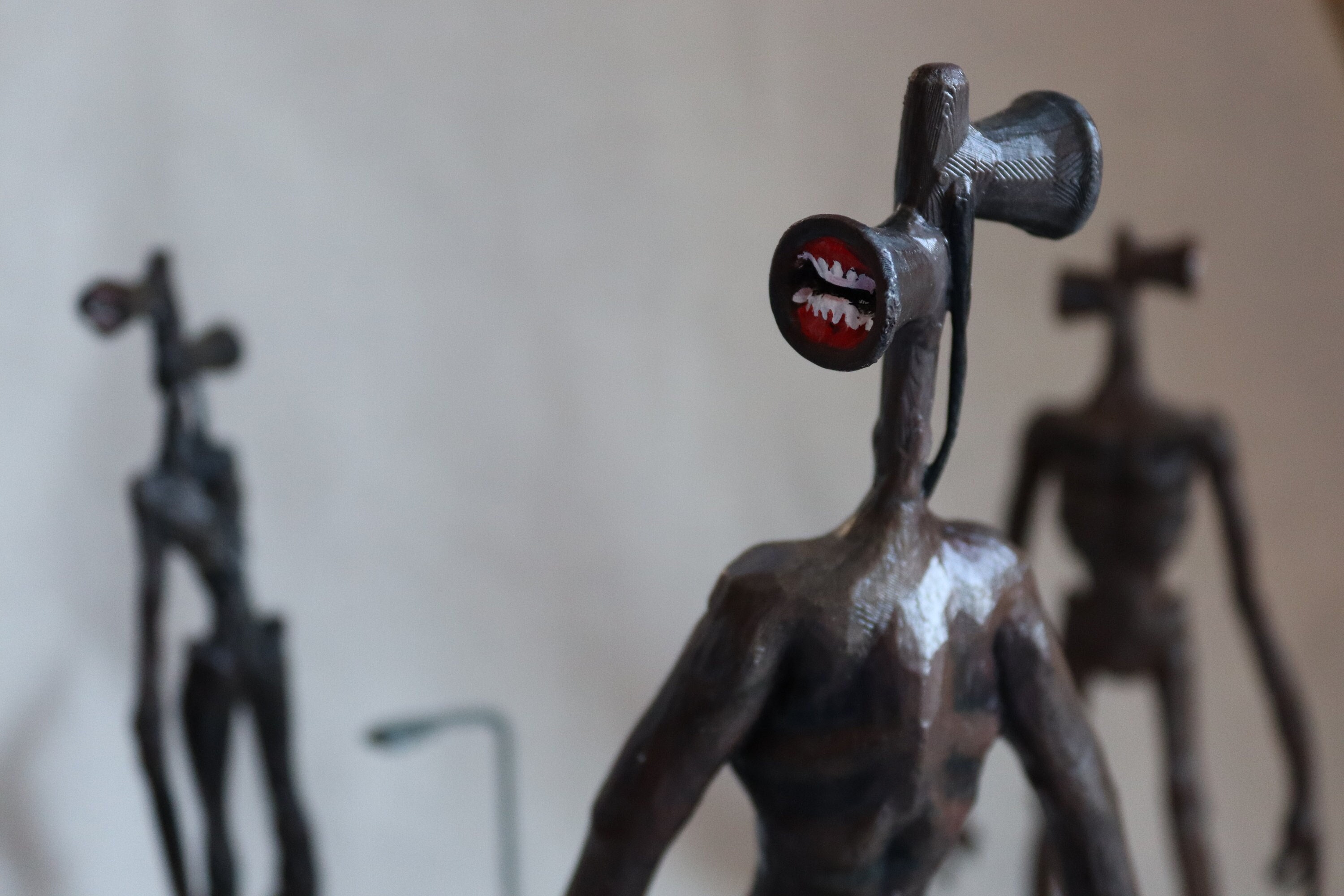 Siren Head Horror Figure Trevor Henderson Collectable - Etsy