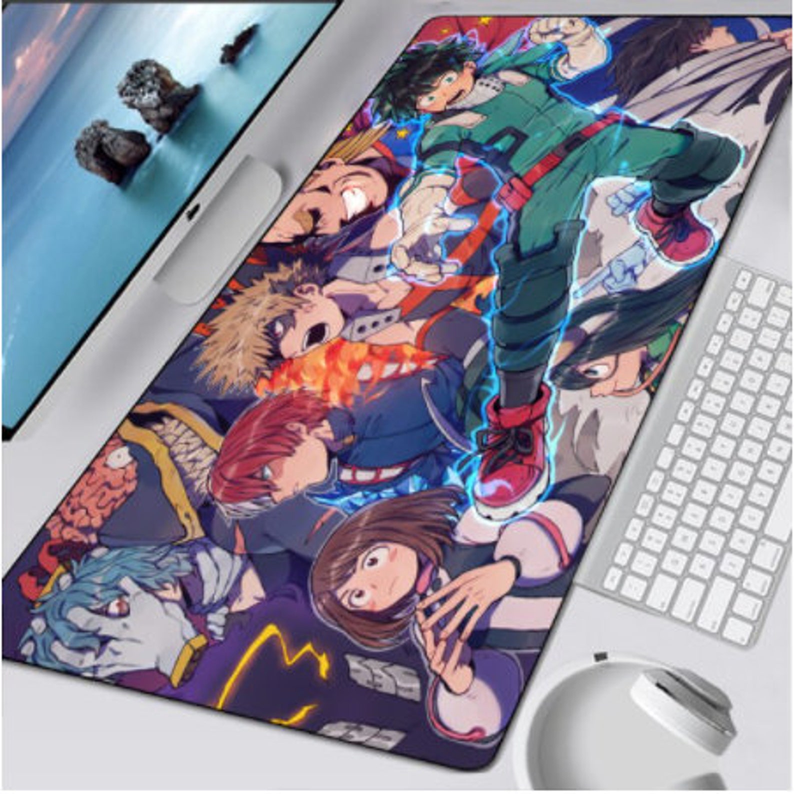 Anime Desk Mat Custom Desk Mat Anime Desk Pad Mousepad 10 Etsy