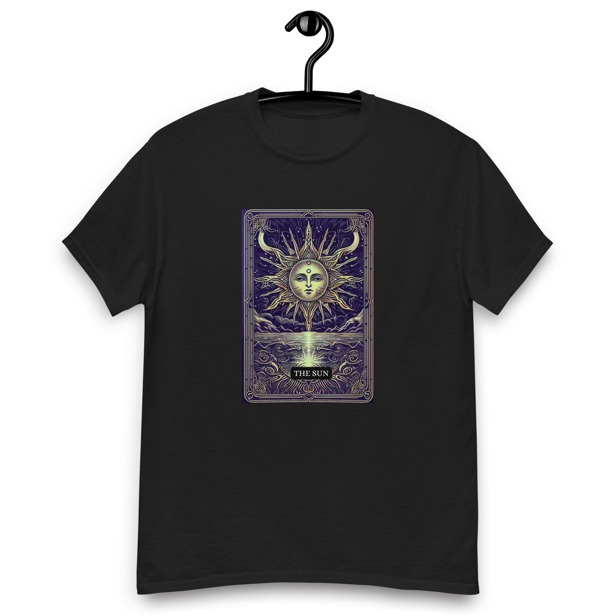 The Sun Tarot T-shirt (xix)—a Radiant Design Symbolizing Joy