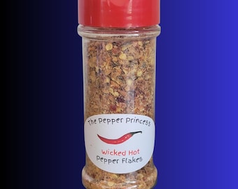 Wicked Hot Pepper Flakes Spicy Food Gift Idea Foodies Pepper Lover Gift