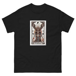 皇帝（IV）タロットカードTシャツ権威の構造と確立は牡羊座と火星と関連しています古くからの知恵と経験