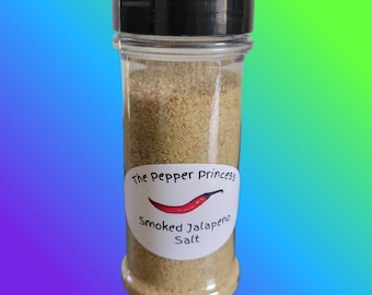 Smoked Jalapeño Salt – Gourmet Spice Blend for Grilling, Cooking & Cocktails – Small Batch Artisan Seasoning