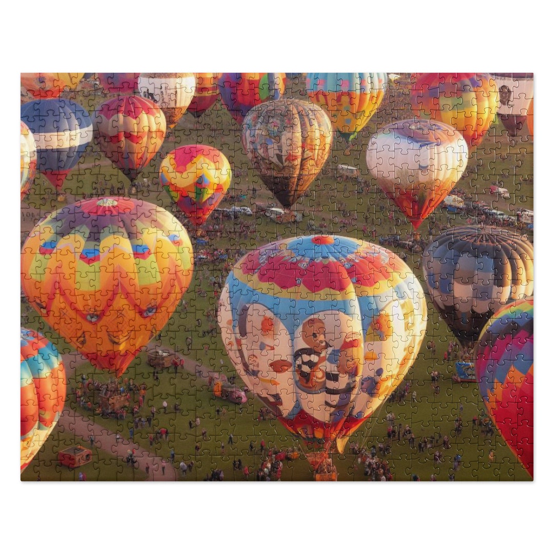 Hot Air Balloons Jigsaw Puzzle Balloon Jigsaw Puzzle Eco Friendly Jigsaw Gift Family Fun Night ...