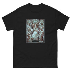 Camiseta de la carta del tarot de la emperatriz (III), feminidad, belleza, naturaleza, abundancia, una gran camiseta que es suave y cómoda
