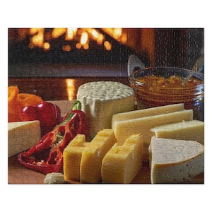 Cheeseboard Jigsaw Puzzle – Perfect Gift for Gardeners, Chefs & Farmers – A Fun, Unique Challenge for Family Game Night!