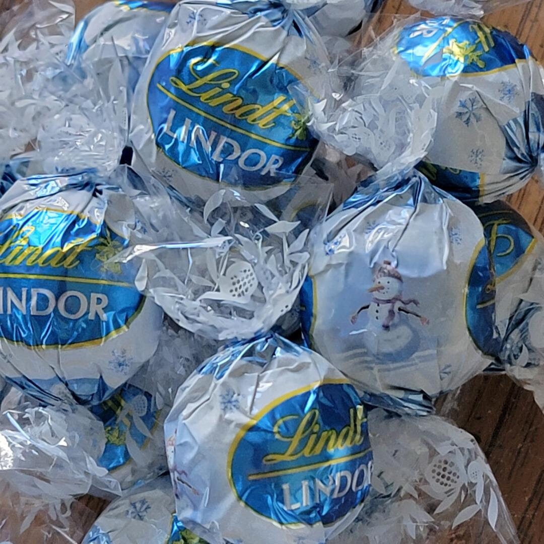 Snowman Lindt Truffle Milk Chocolate Truffle Lindt Snowman Etsy