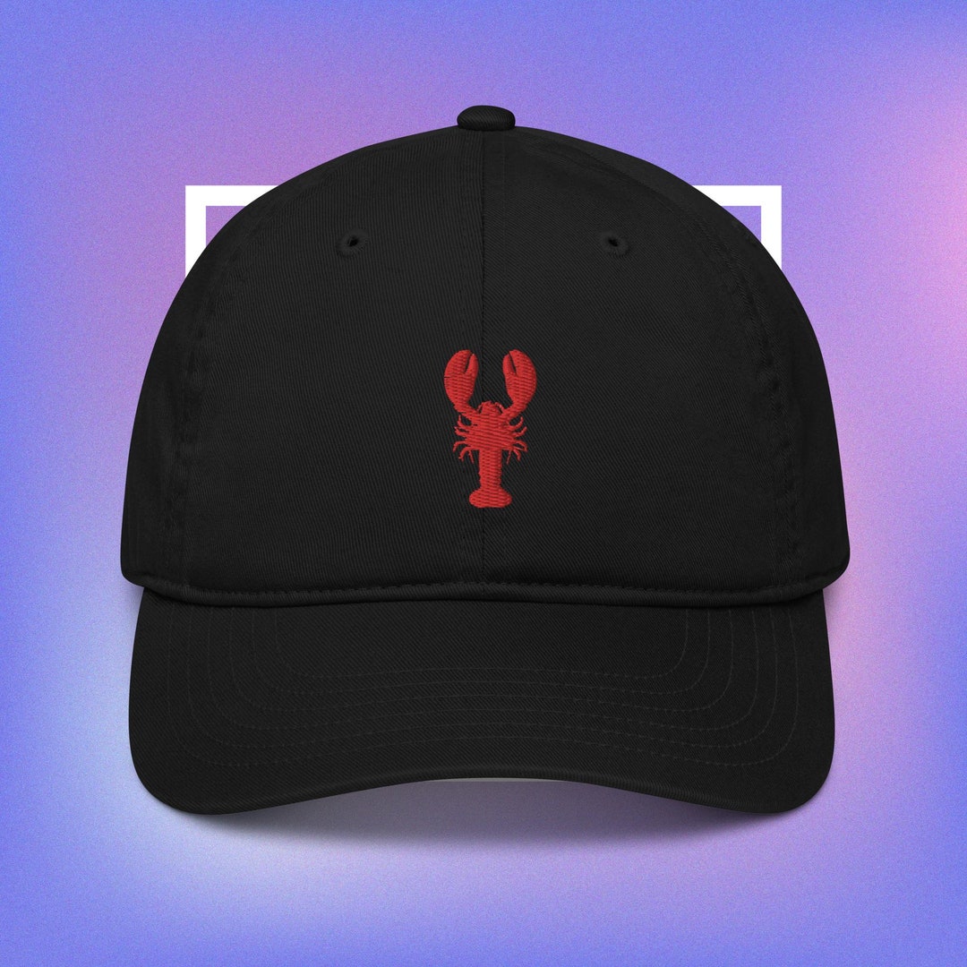 Red Lobster Hat Organic Cotton Cap Great Gift Idea for Her Etsy