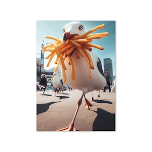 The Gull Life Grußkarte - Lustige Möwenkarte für jeden Anlass, Geburtstag, Dankeschön & Lacher