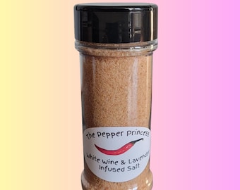 White Wine Lavender Himalayan Salt – Handcrafted Gourmet Seasoning
