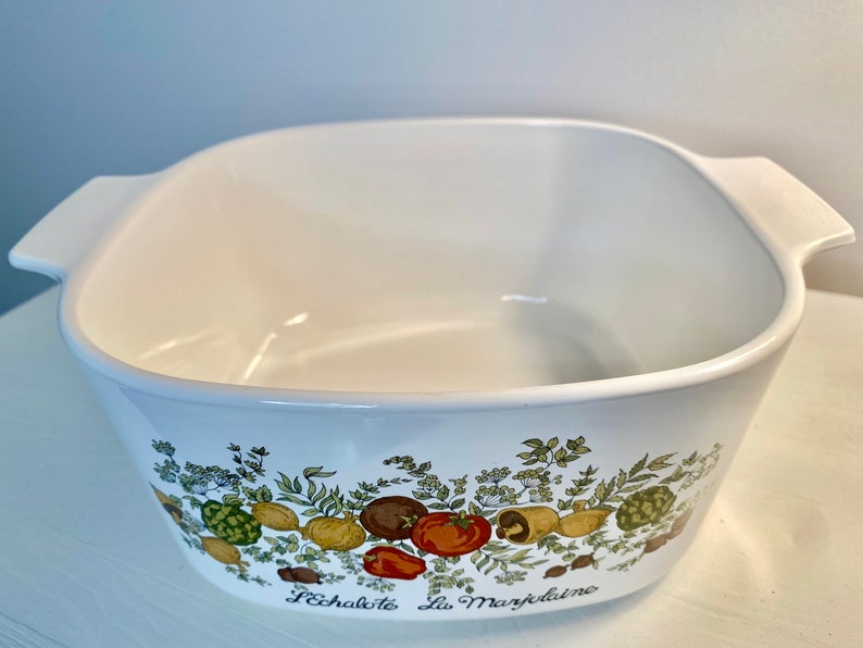 Rare Vintage Discontinued Corning Ware Spice of Life Etsy