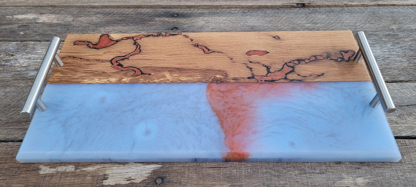 Epoxy Serving Tray Etsy