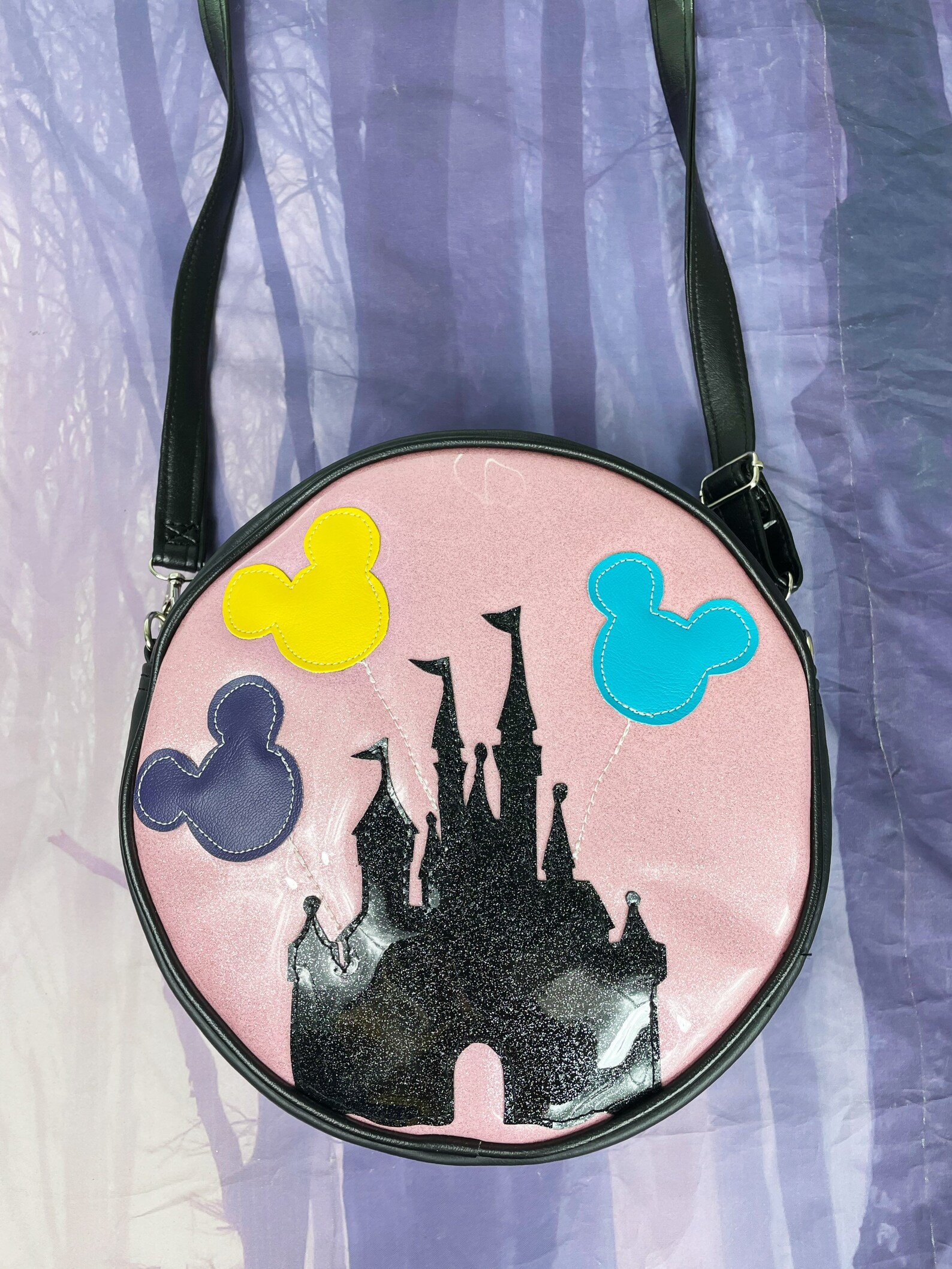 Disneyland Castle Crossbody Bag Handmade Etsy