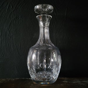 Vintage Atlantis Crystal Wine Decanter &quot;Sofia&quot;  Atlantis Crystal Portugal *Read