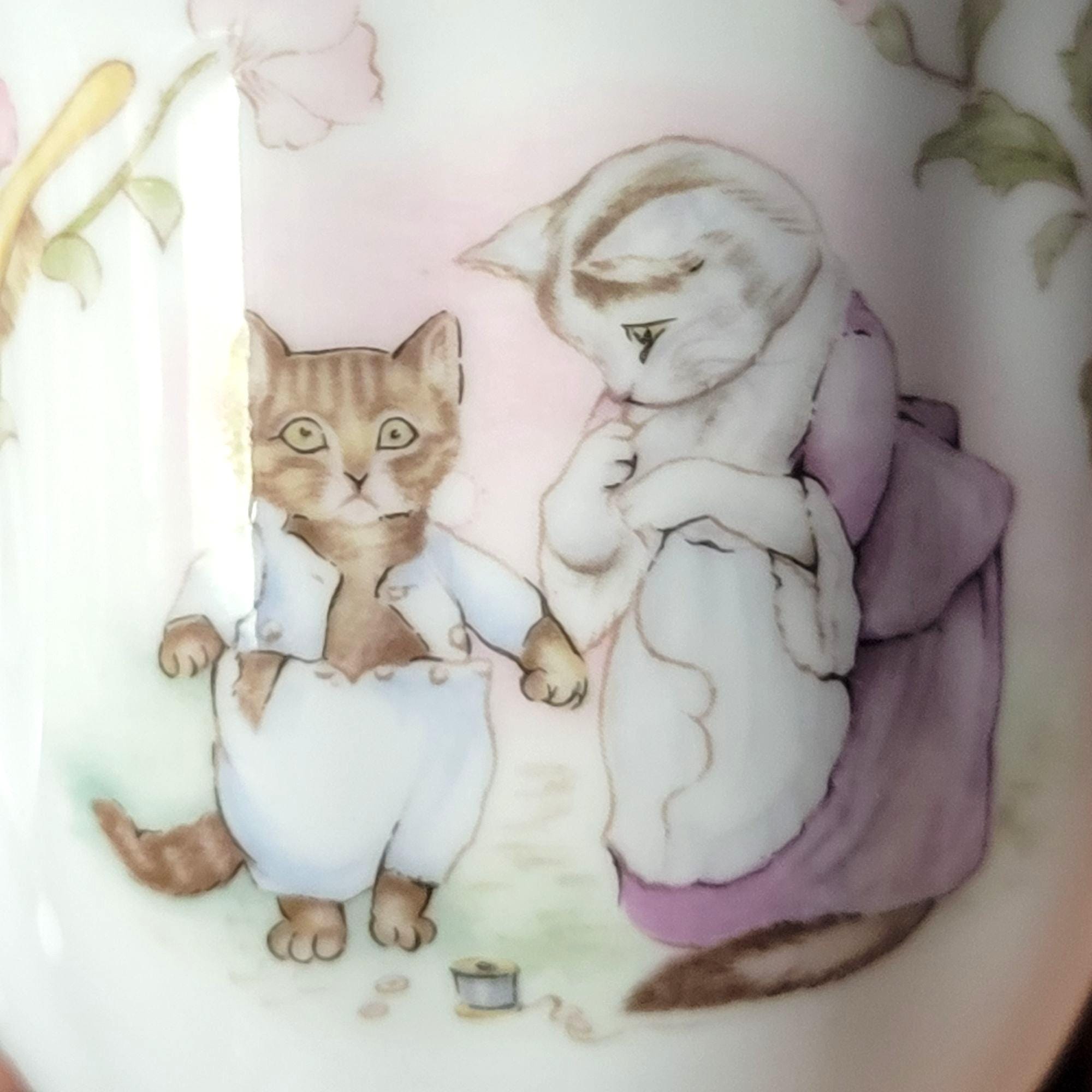 Vtg Royal Albert Tom Kitten Mug, From “the World of Beatrix