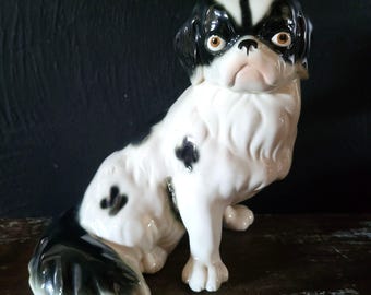 ヴィンテージ セラミック コレクター向け犬スパニエルの置物 - Etsy 日本