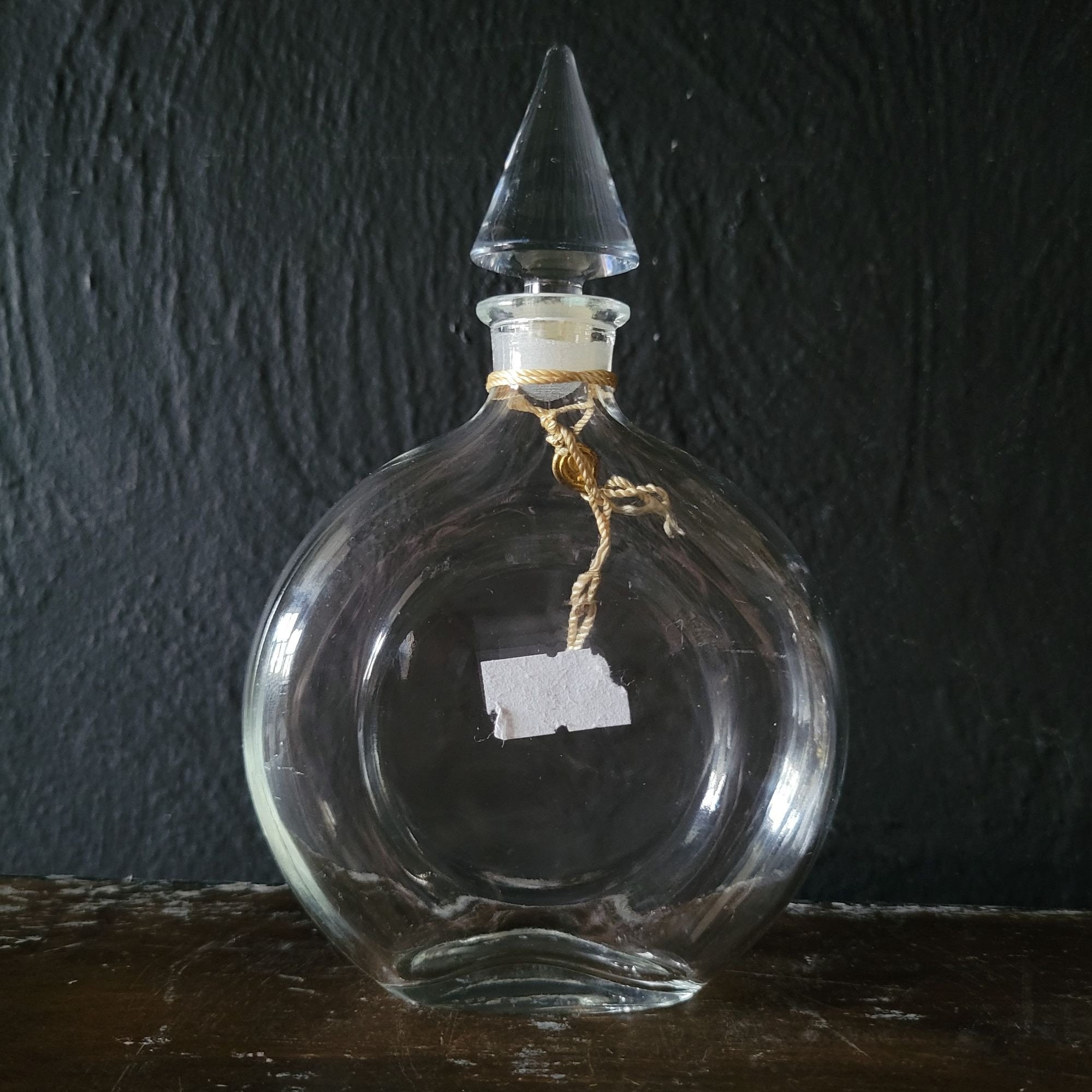 ゲランのヴィンテージフランス香水瓶、丸型ガラス香水瓶 - 空 - Etsy 日本