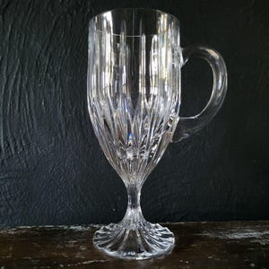 Vintage Mikasa Park Lane Irish Coffee Crystal Glass with Handle
