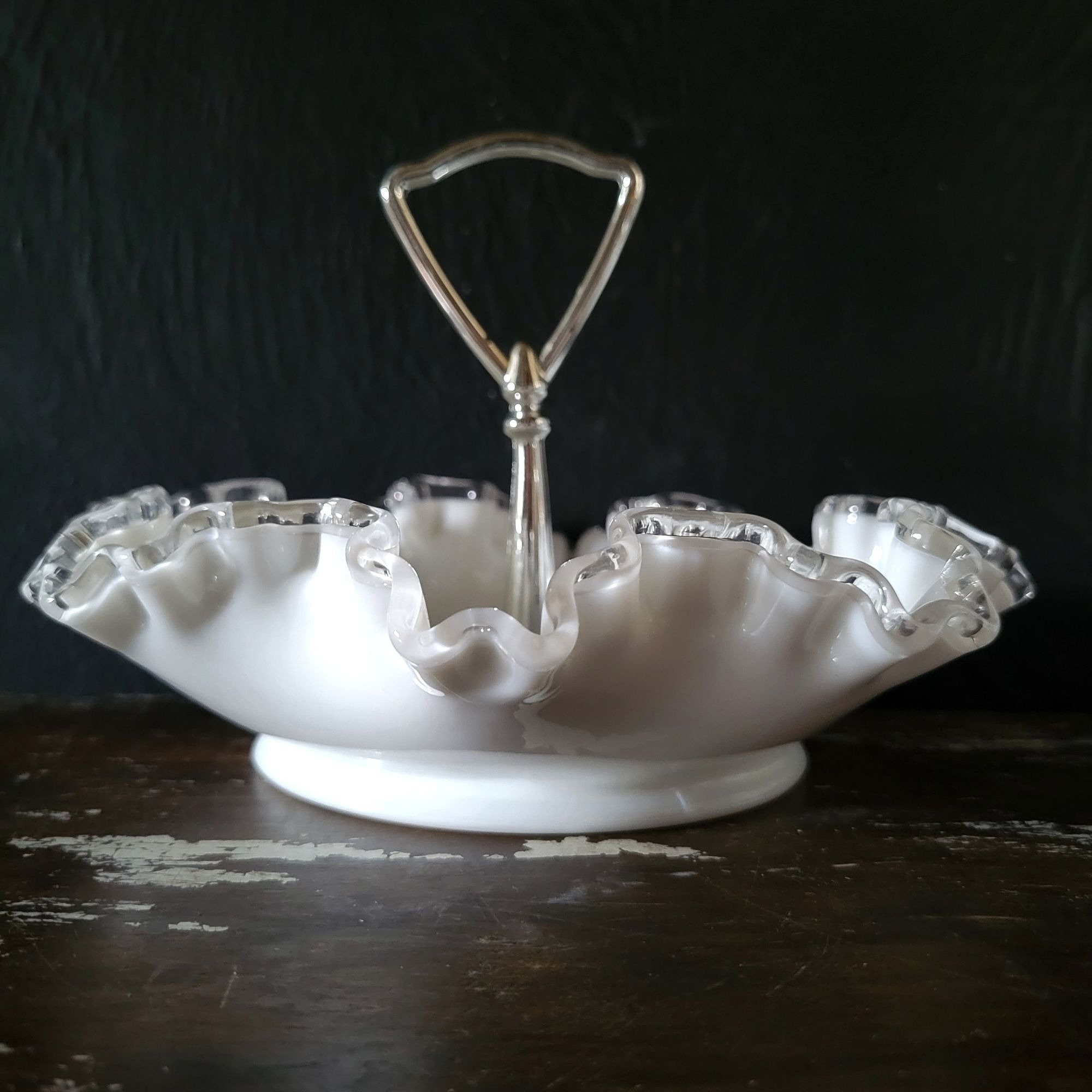 Fenton Candy Dish - Etsy