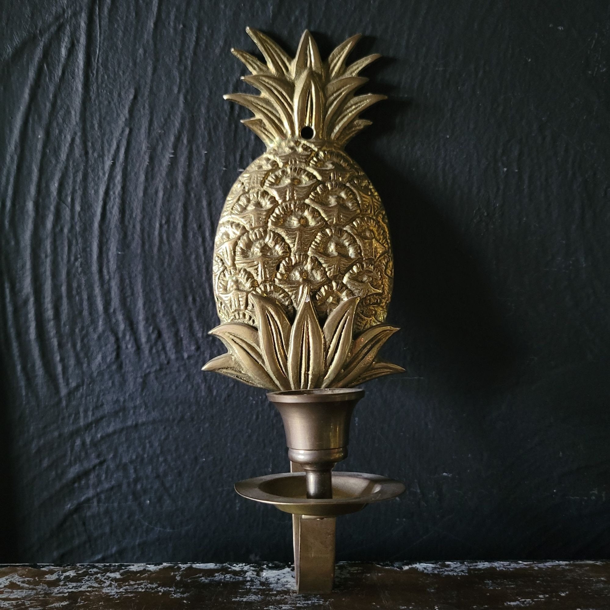 Brass Pineapple Wall 