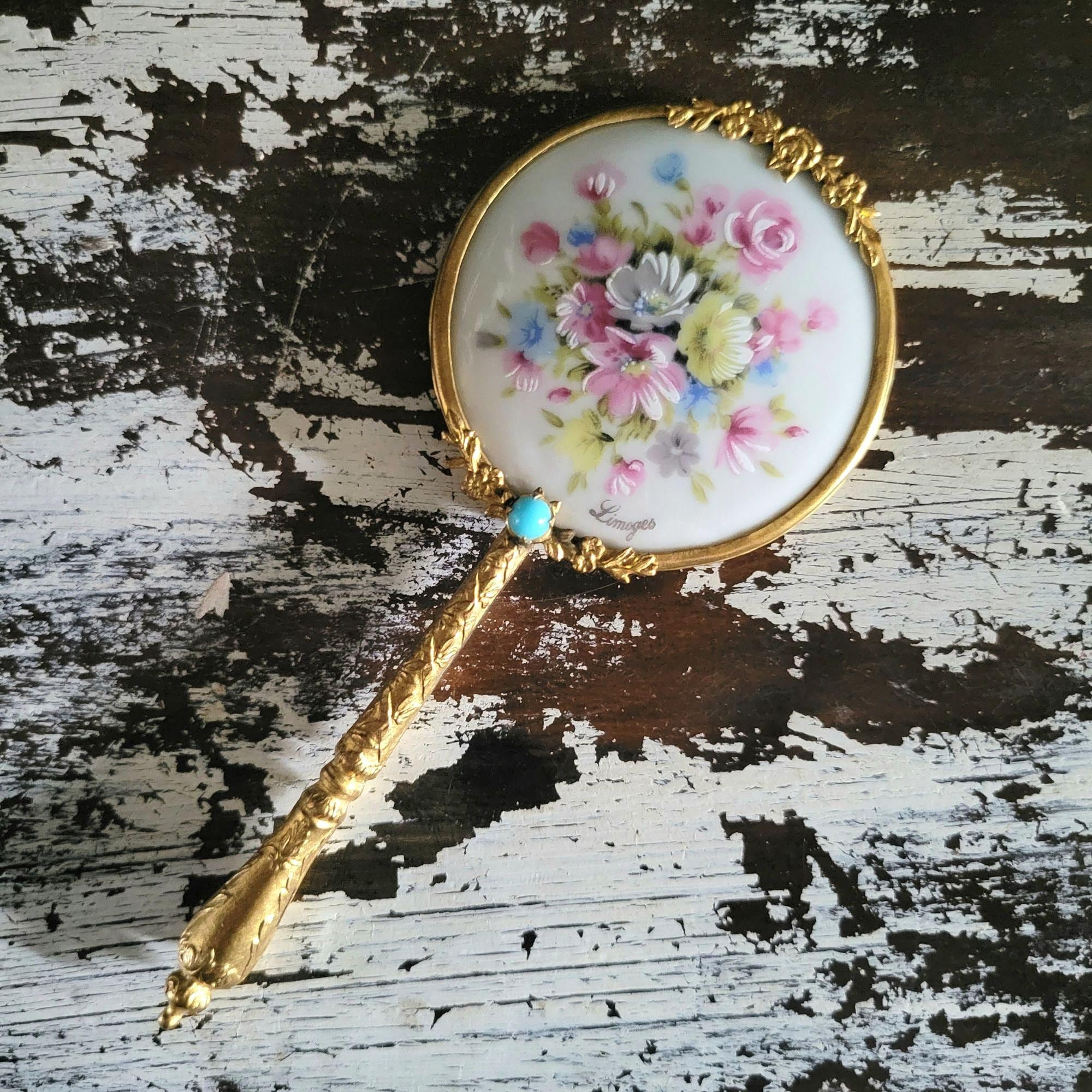 Vintage compact mirror - Etsy 日本
