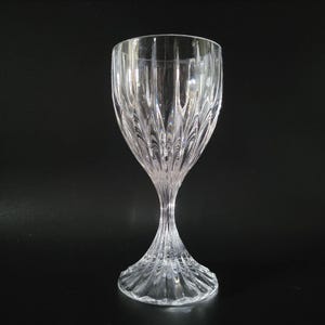 Vintage Mikasa Park Lane Wine Glasses/ Water Goblets 6.375” Vintage Barware
