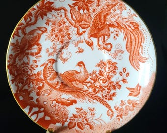 Priced Individually Red Aves by Royal Crown Derby Plates 8.25