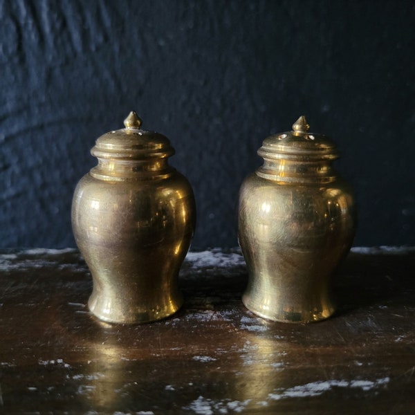 Chinoiserie Salt and Pepper Shakers Etsy