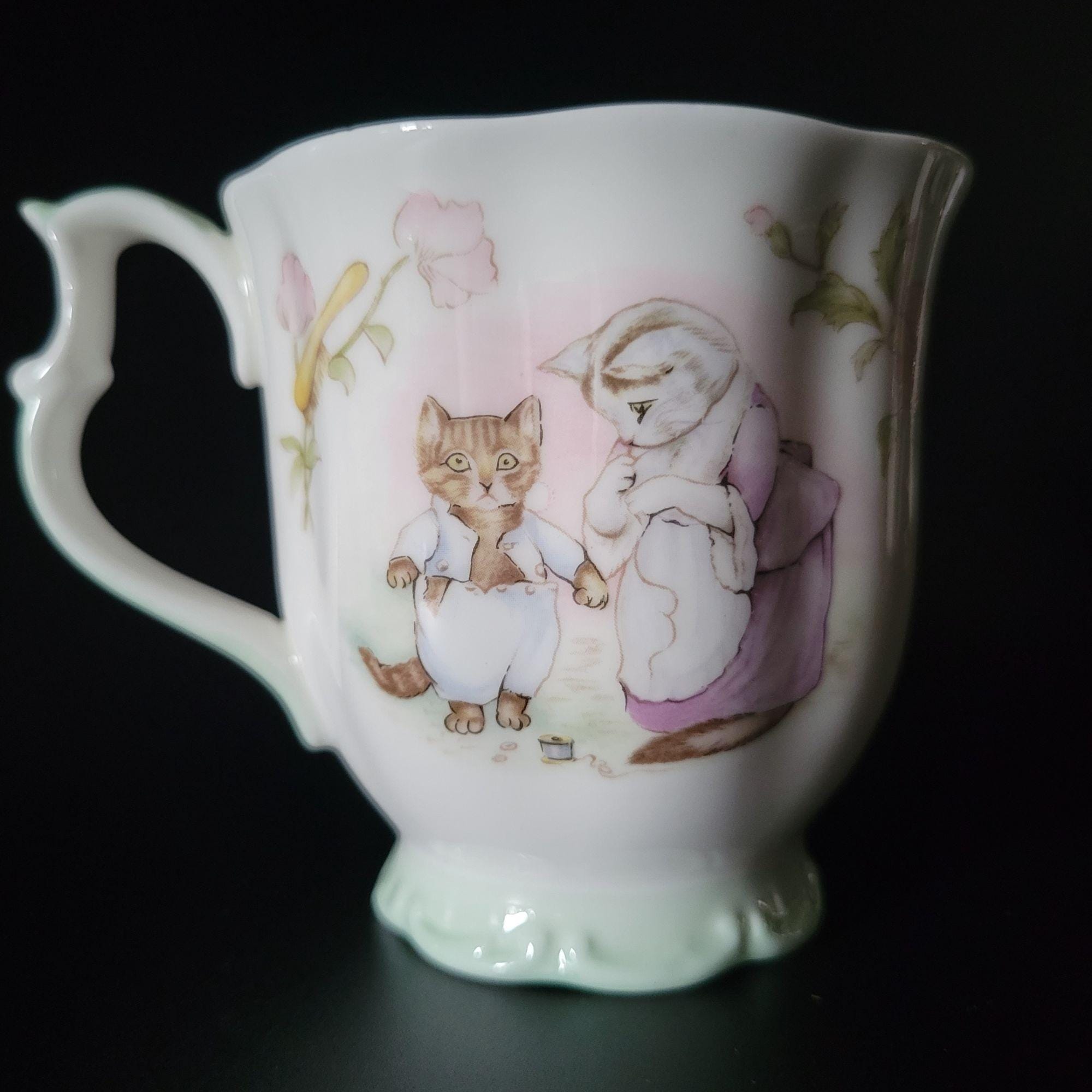 Vtg Royal Albert Tom Kitten Mug, From “the World of Beatrix