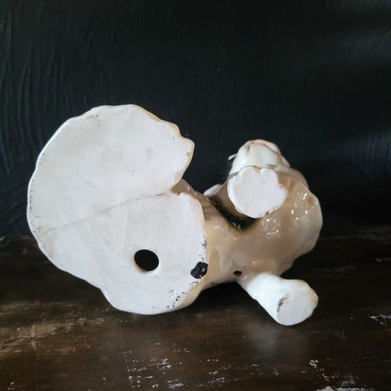 Large Vintage Japanese Chin Ceramic Dog Figure Made in Germany