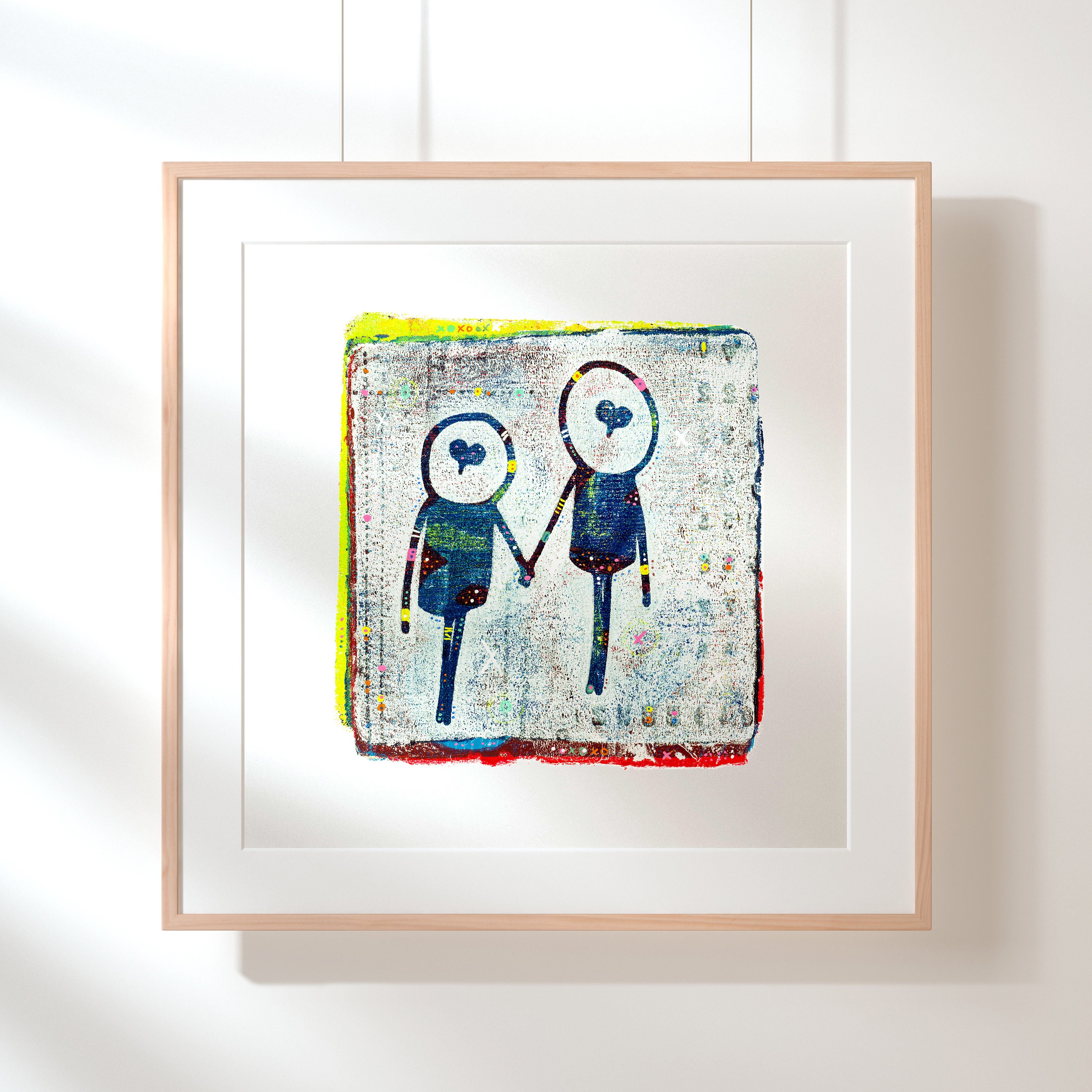 Slowly, Then All at Once  |  It is Love that Matters  |  Connection |  Relationships  |  Love Art Work  |  Giclée Art Print