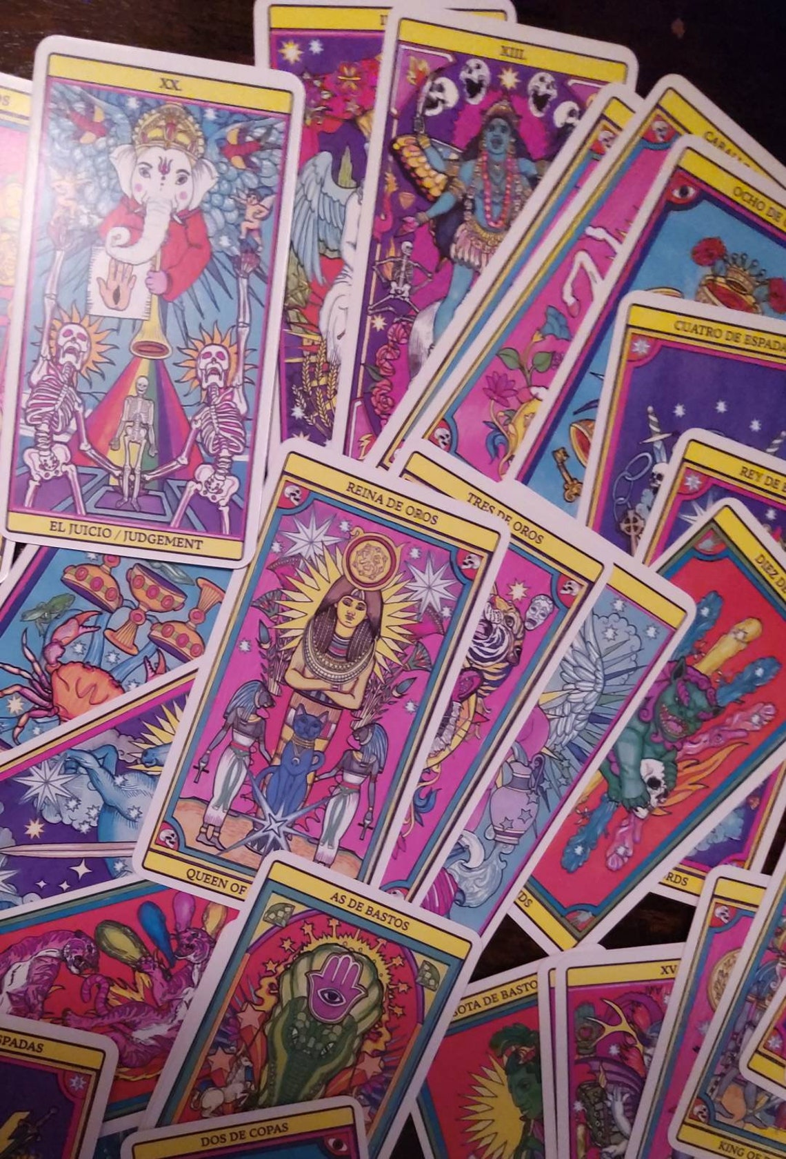 Spanish Tarot Deck Etsy