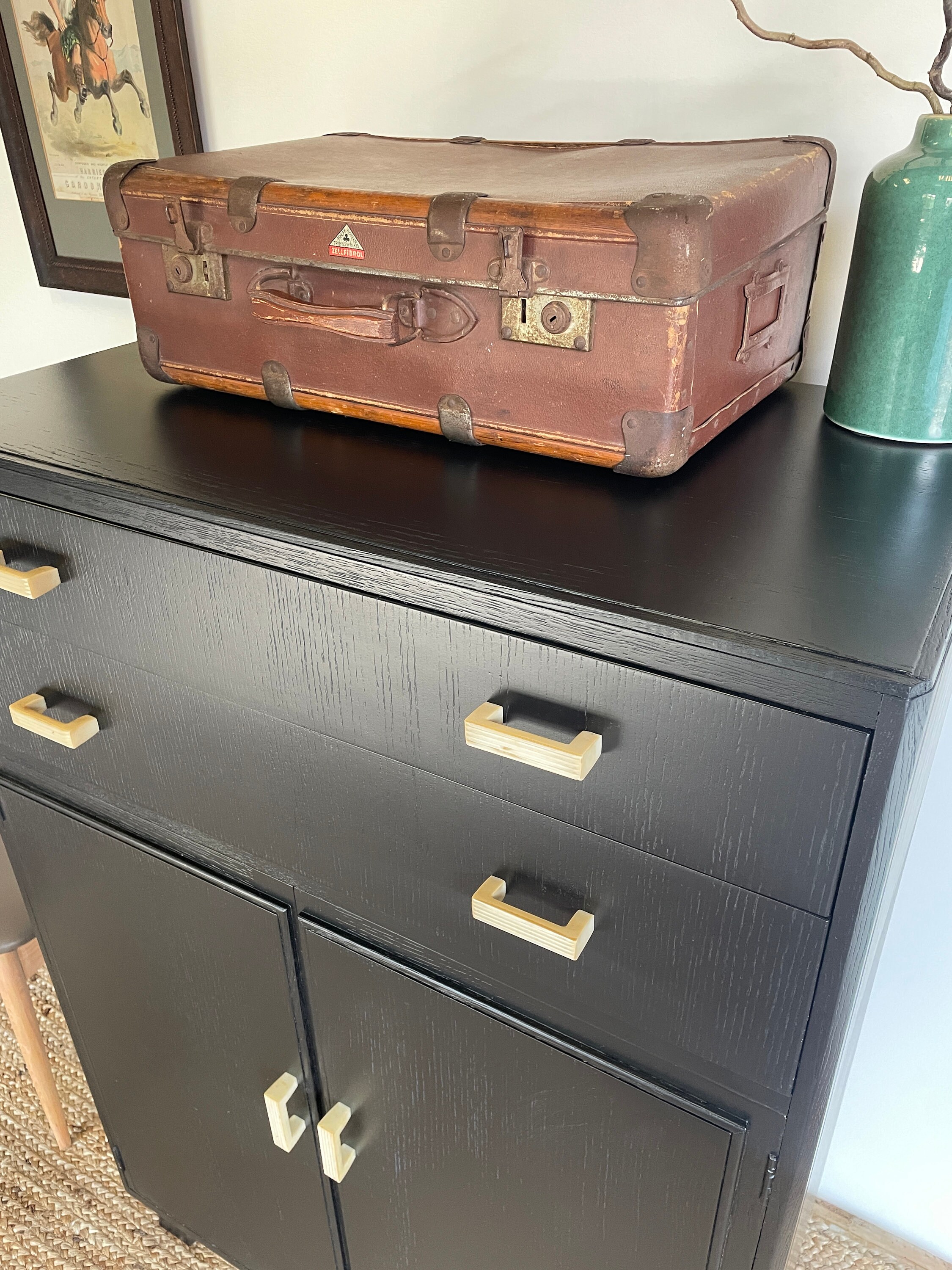 Restored Vintage 1940s Utility Tall Boy Cupboard Chest of Etsy UK