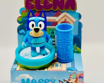 Blue heeler party favor