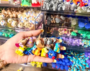 Minifiguras de monstruos / Criaturas fantásticas, coleccionables, paquete sorpresa. Regalos para amigos.