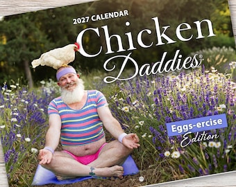 Chicken Daddies Kalender 2027 – Skurrile Scherzgeschenke | Lustige Geschenke | Wichteln | Secret Santa | Hühnerkalender