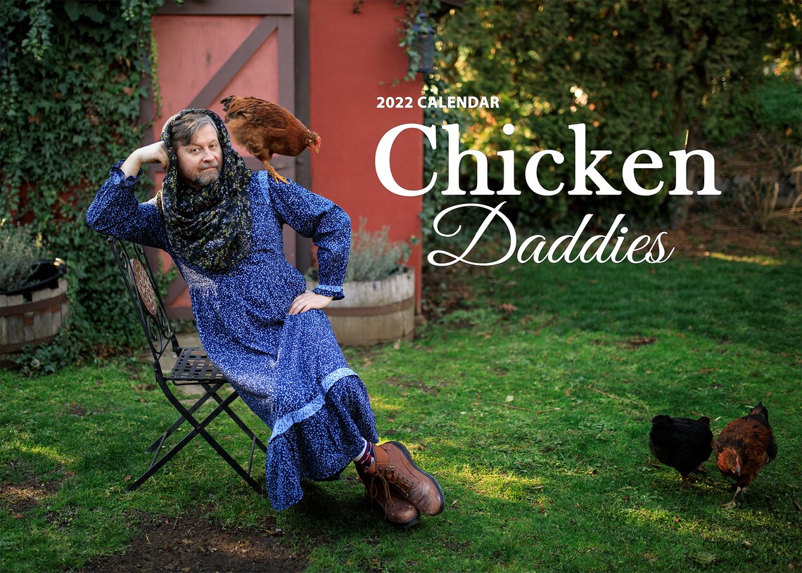 Calendario de pared de Chicken Daddies 2022 Edición de Etsy España