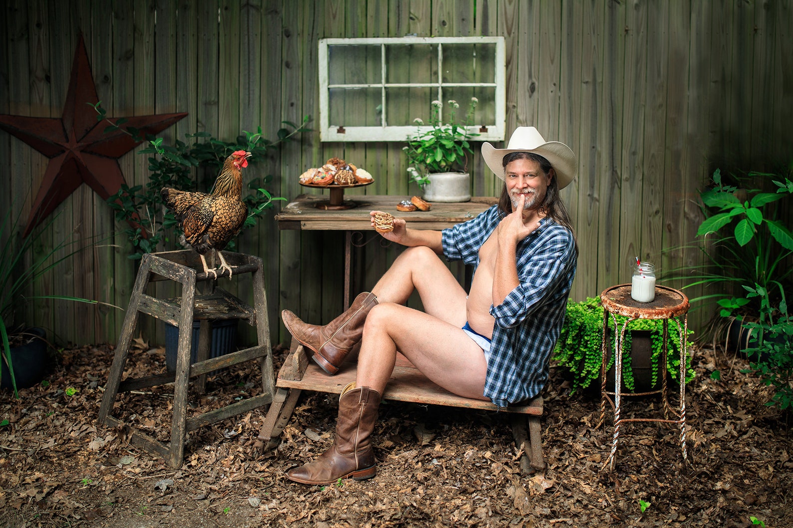 Chicken Daddies Wall Calendar 2022 Daisy Dukes Edition Etsy