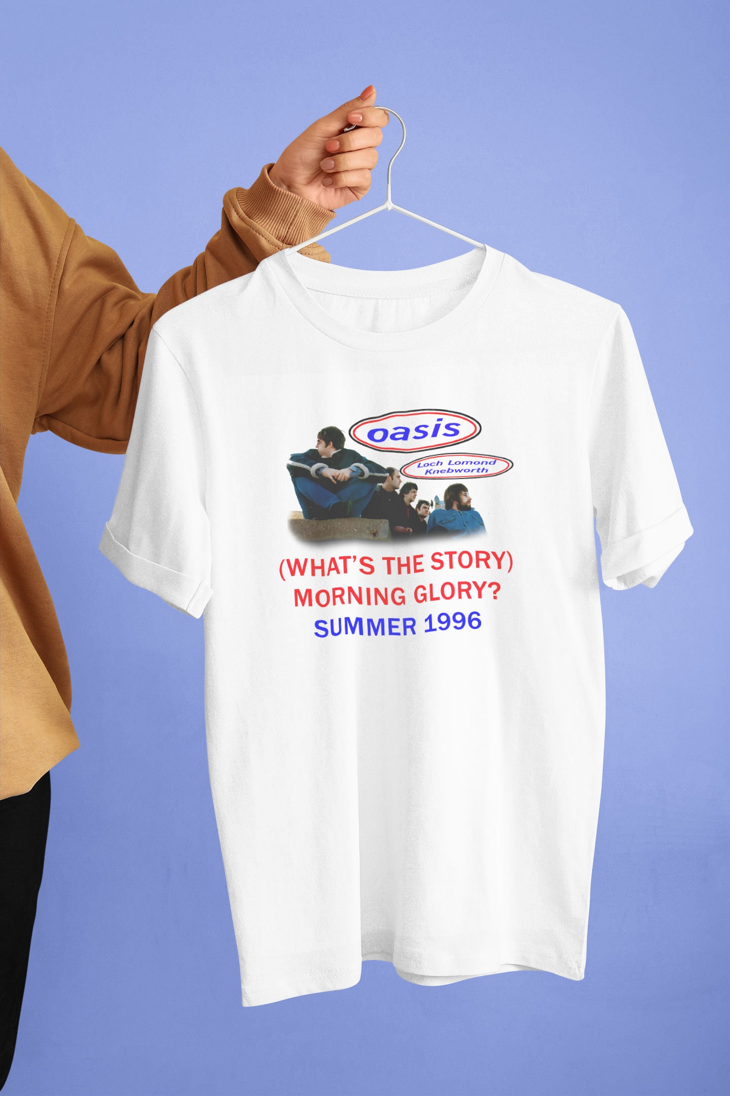 Oasis knebworth sales t shirt