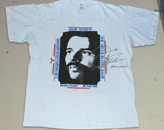 Best Popular Shirt Bob Seger Shirt 1976 Pontiac Silverdome Concert Gildan Size S to 2XL Unisex Best Tshirt