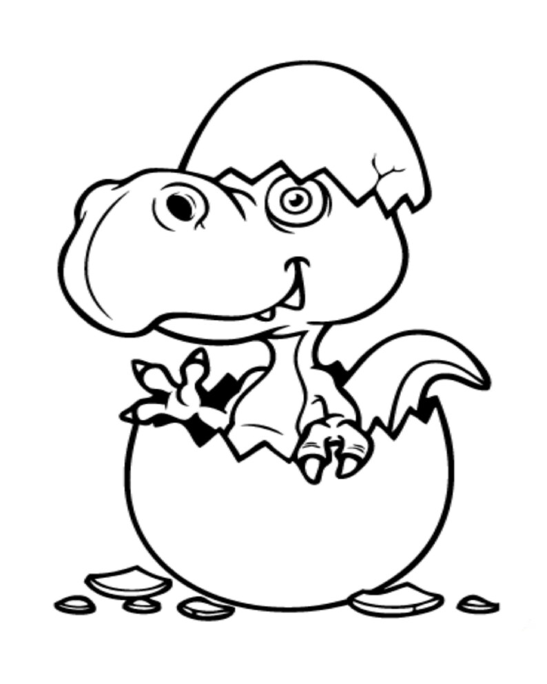 145 Dinosaur Coloring Pages: Roaring Prehistoric Fun - Etsy Canada