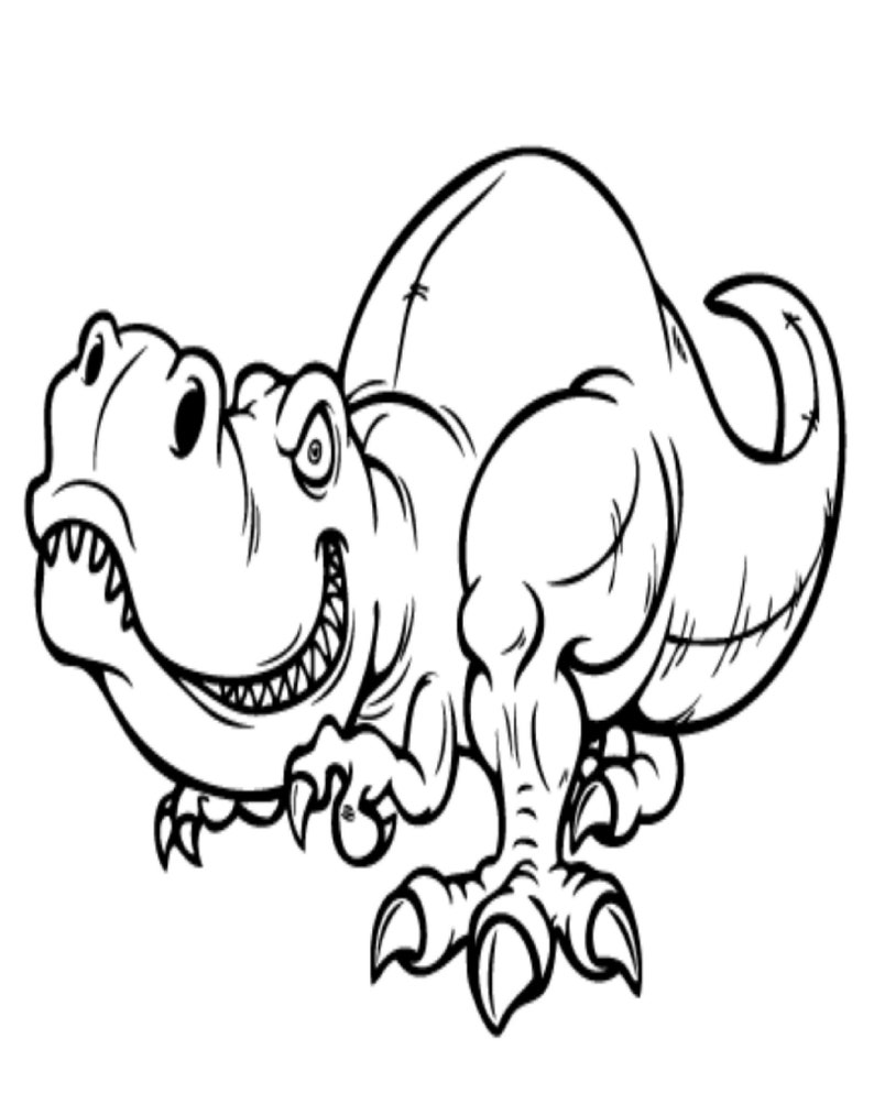 145 Dinosaur Coloring Pages: Roaring Prehistoric Fun - Etsy Canada