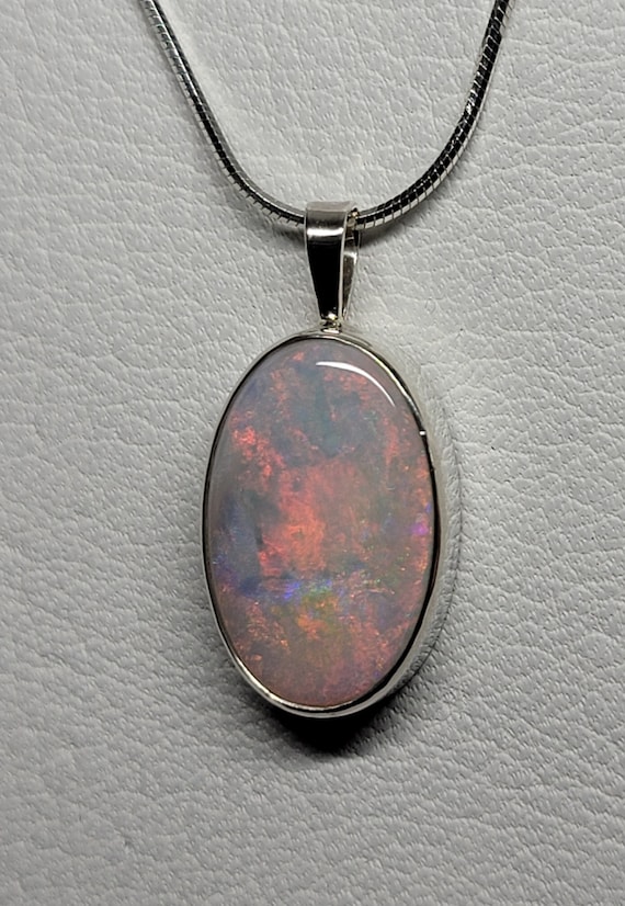 Top of the Line Australian Opal Pendant – The Hileman Collection