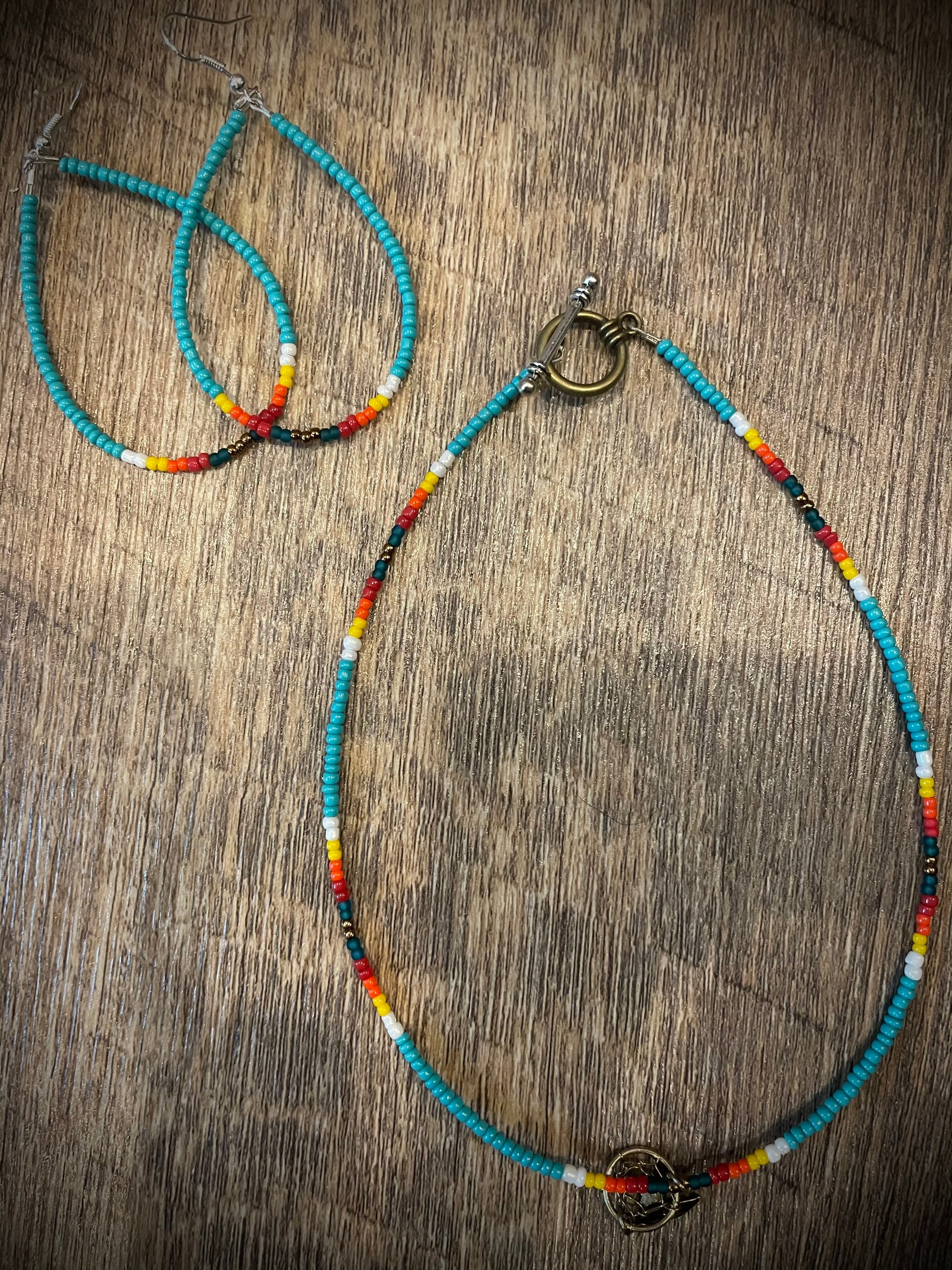 Western Beaded Choker Etsy