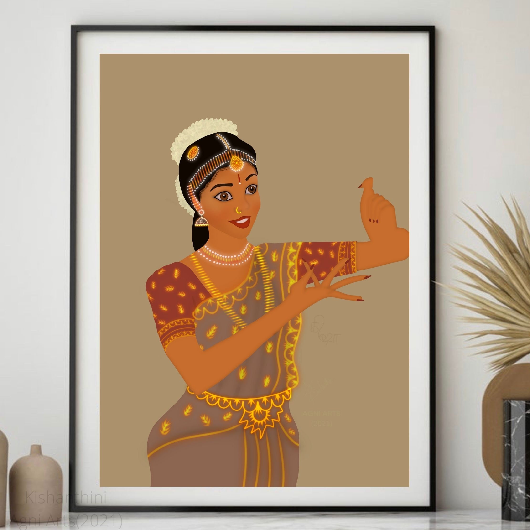 Bharatanatyam Dancer Desi Girl Dancing Art Cartoon South - Etsy Canada Bharatanatyam Dancer Desi Girl Dancing Art Cartoon South - Etsy Canada