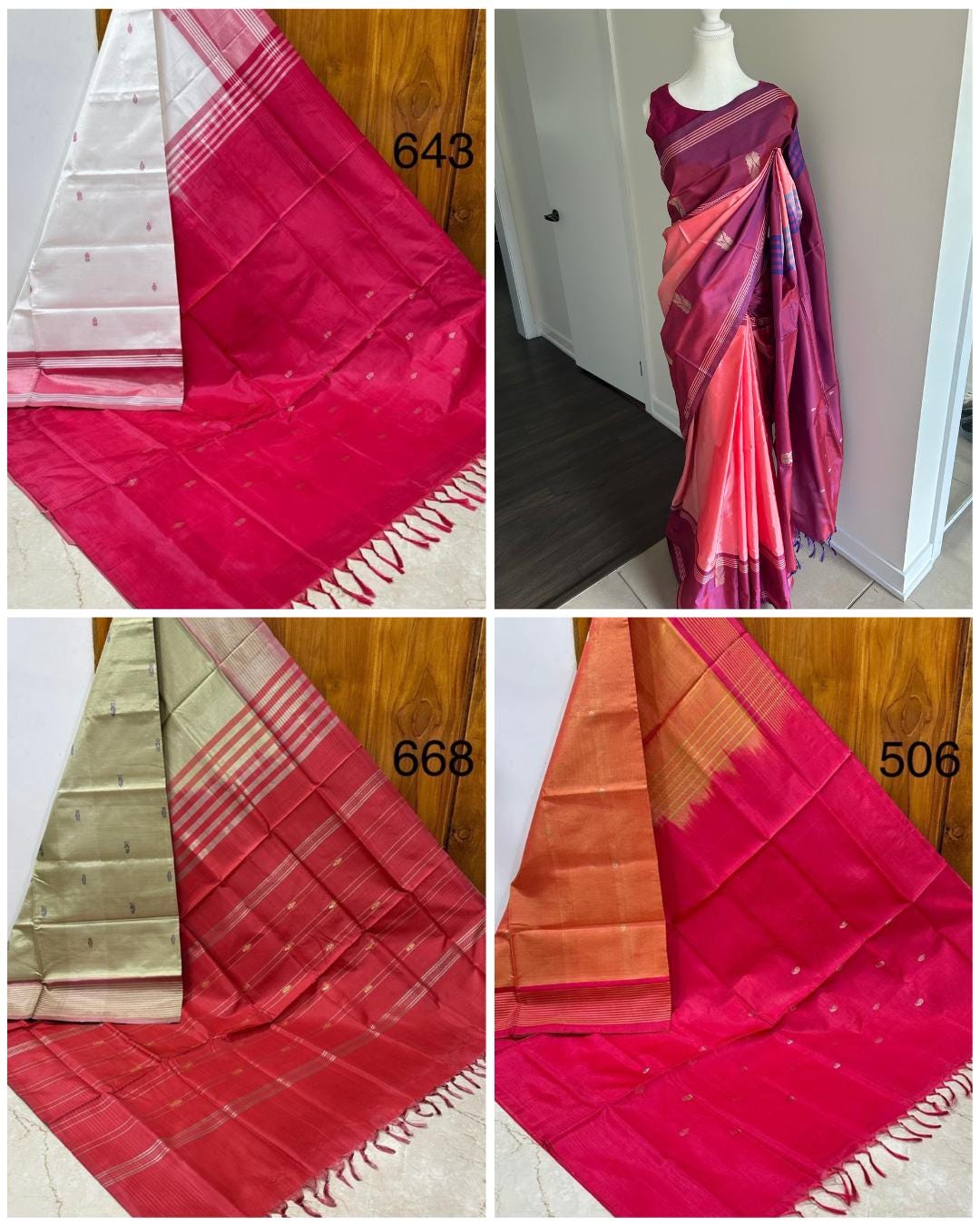 Vaalai Pattu Vegan Silk Handloom Saree Collection - Lightweight Elegance with Traditional Charm