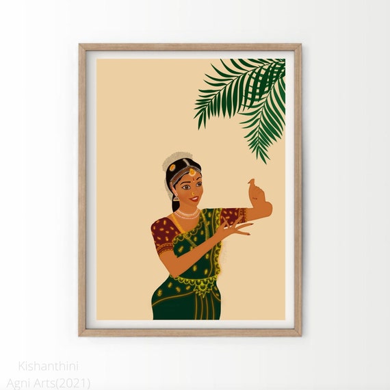 Buy Bharatanatyam Dancer Desi Girl Dancing Art Cartoon South Online in India - Etsy Buy Bharatanatyam Dancer Desi Girl Dancing Art Cartoon South Online in India - Etsy